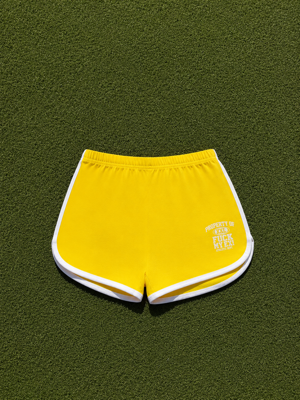 Yellow FME Shorts
