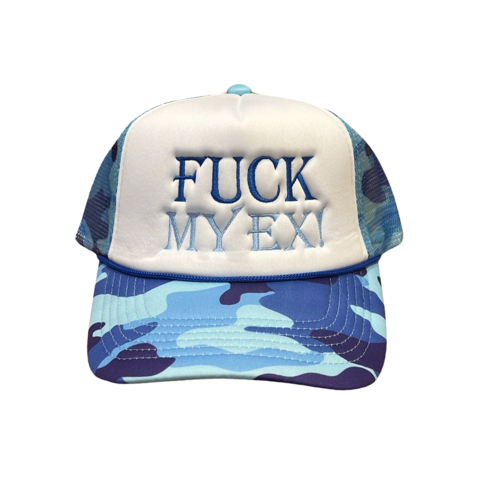 ‘Fuck My Ex!’ Blue Camo
