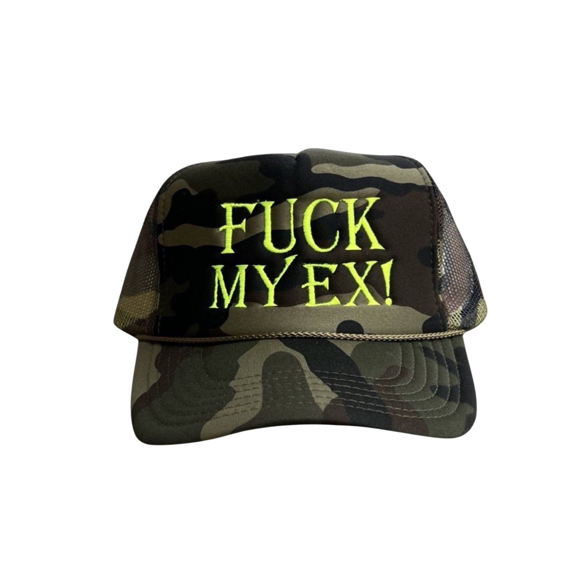 ‘FUCK MY EX!’ TRUCKERS - CAMP SCREAMING GREEN