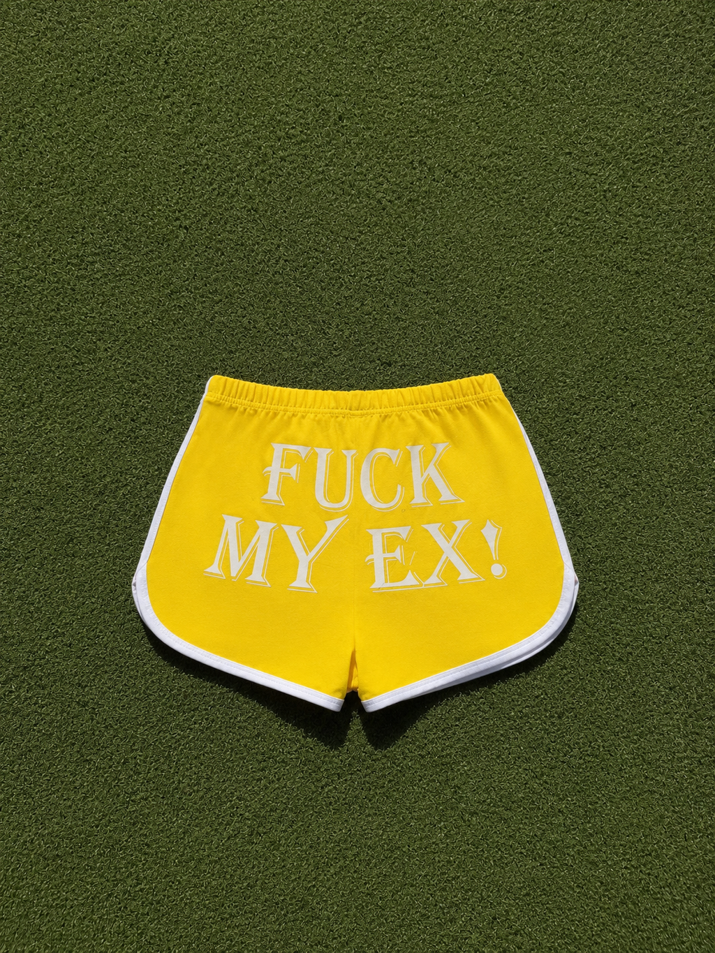 Yellow FME Shorts