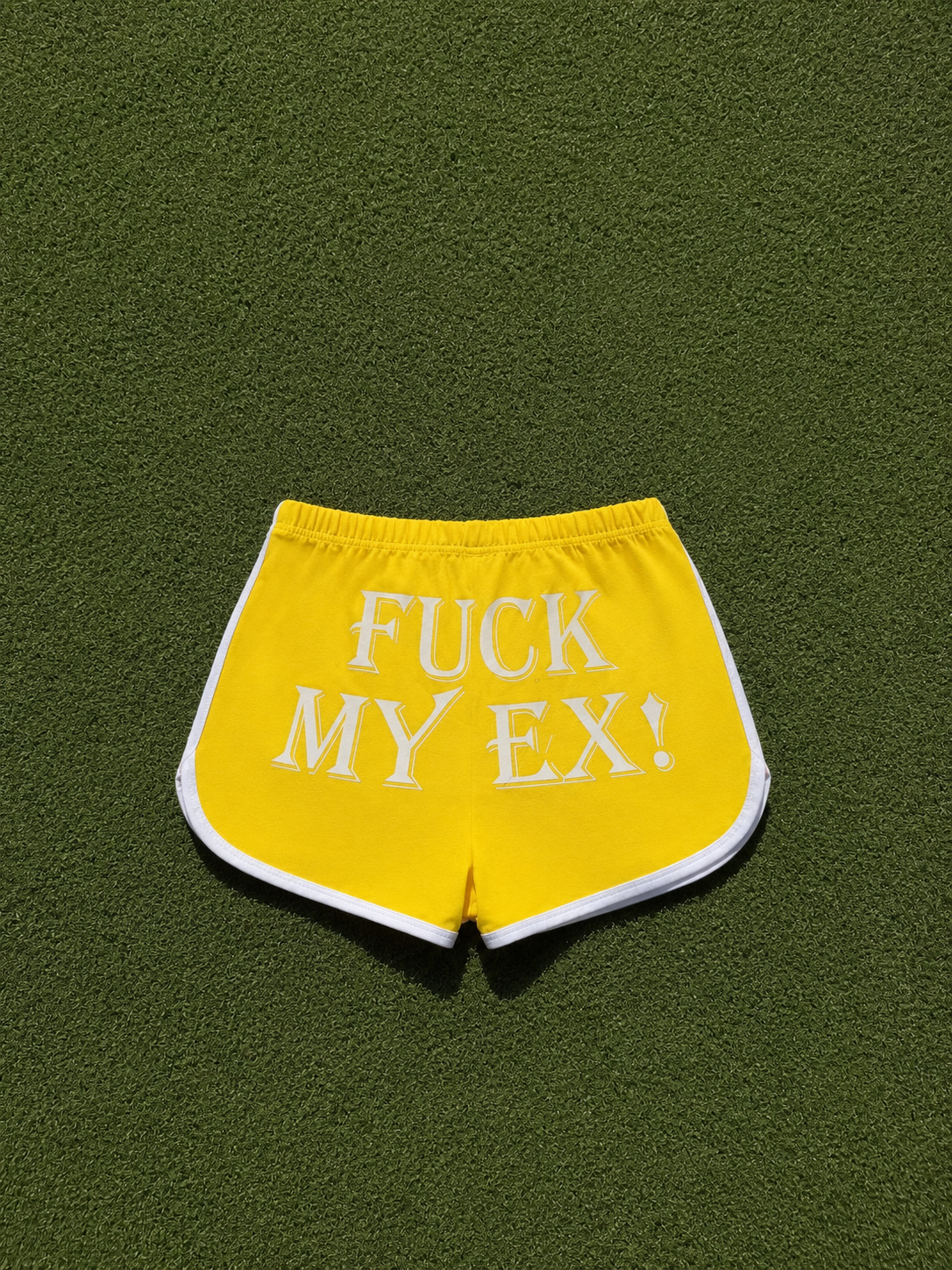 Yellow FME Shorts